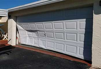 Panel Replacement By Garage Door Repair Bluffdale