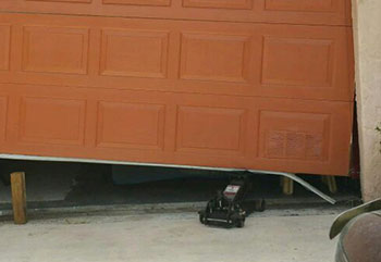 Track Replacement By Garage Door Repair Bluffdale